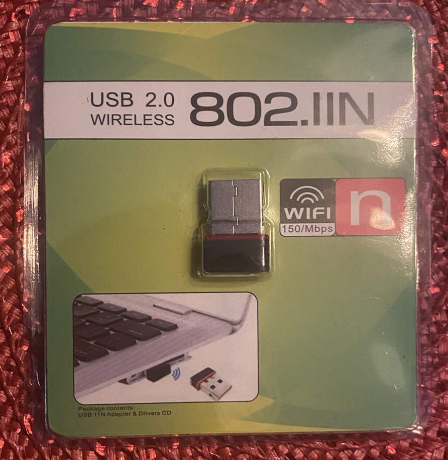 New  USB 2.0 Wireless Adapter 802.IIN
