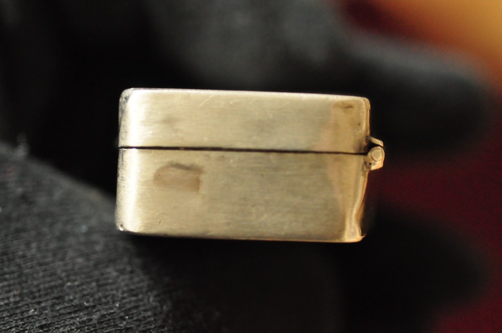 Vintage Webster Sterling Silver Pill Box – Rectangular 2" × 1.25" 30g No Monog.