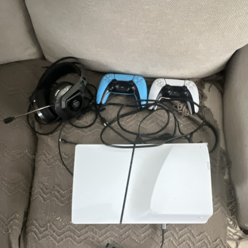 PlayStation 5 Console Bundle with Headset and Two Controllers