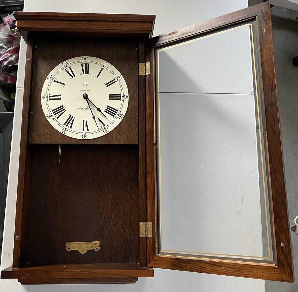 Seth Thomas “Georgetown” Electronic Strike Wall Clock