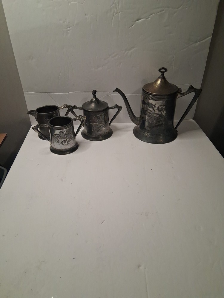 Rogers Silver Plated Tea Set