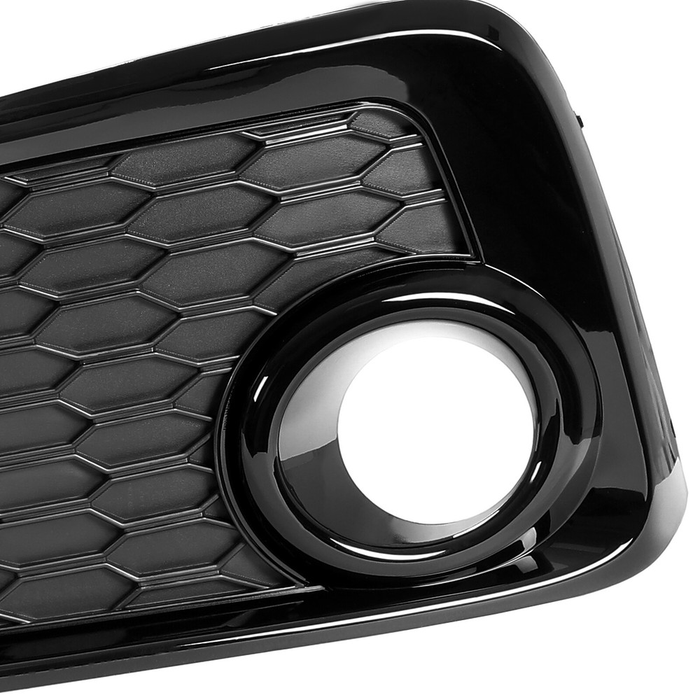 Fog Light Trim Bezel Covers For 2017 2018 2019 Honda Civic Driver+Passenger Side