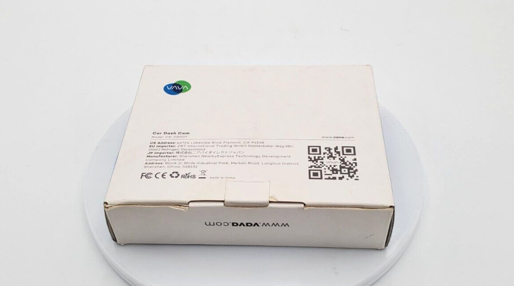 VAVA VA-CD007 Car Driving Dash Camera