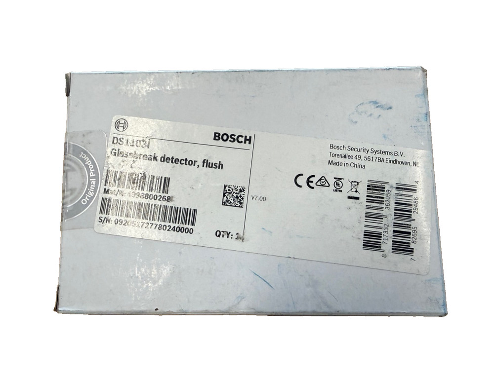 Bosch DS1103I Glassbreak Detector flush