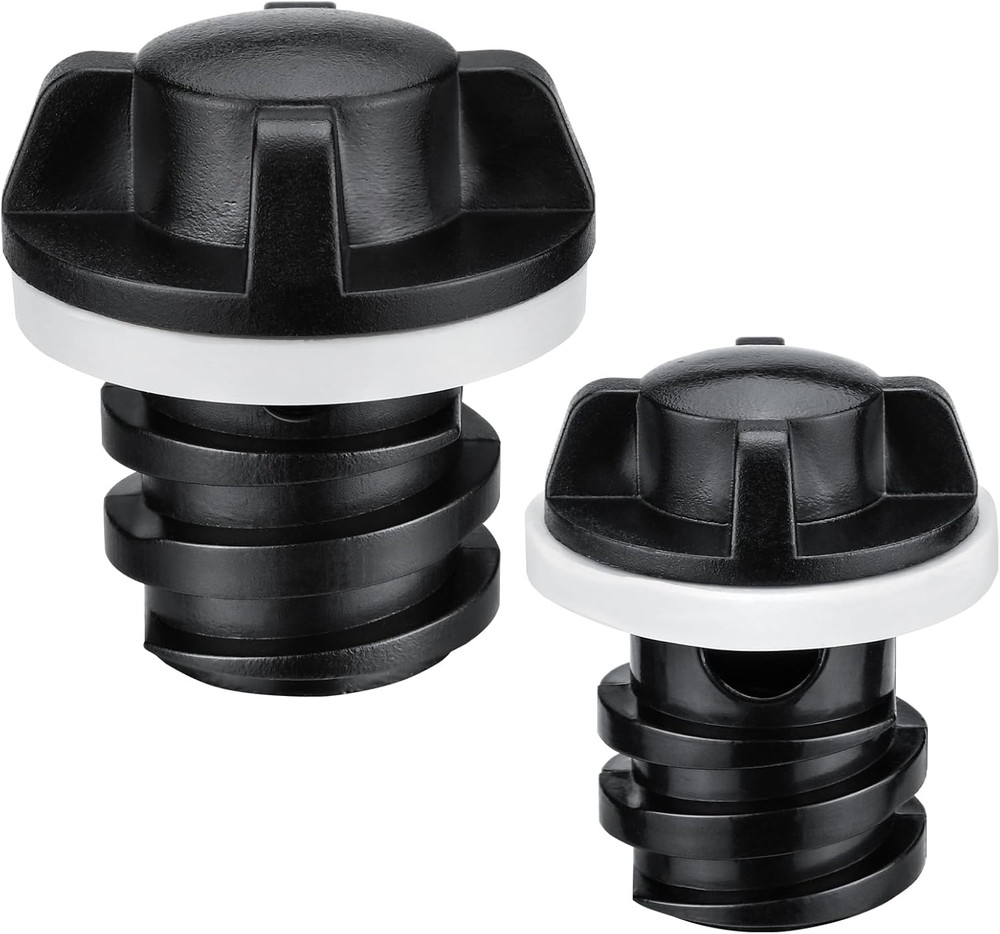 Cooler Plug Replacement for RTIC, Large & Small Leak Proof Drain Plugs Compat...