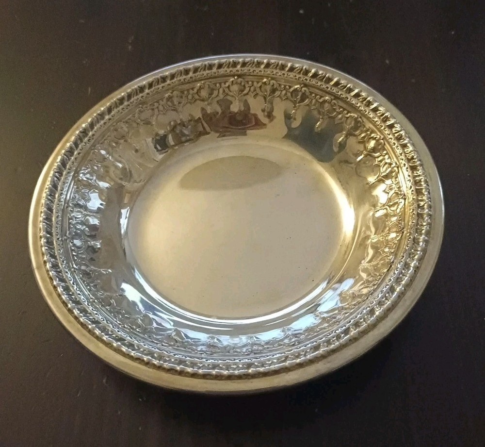 VTG Reed & Barton Silver Plate Diameter 6,25 In Style USA Excellent