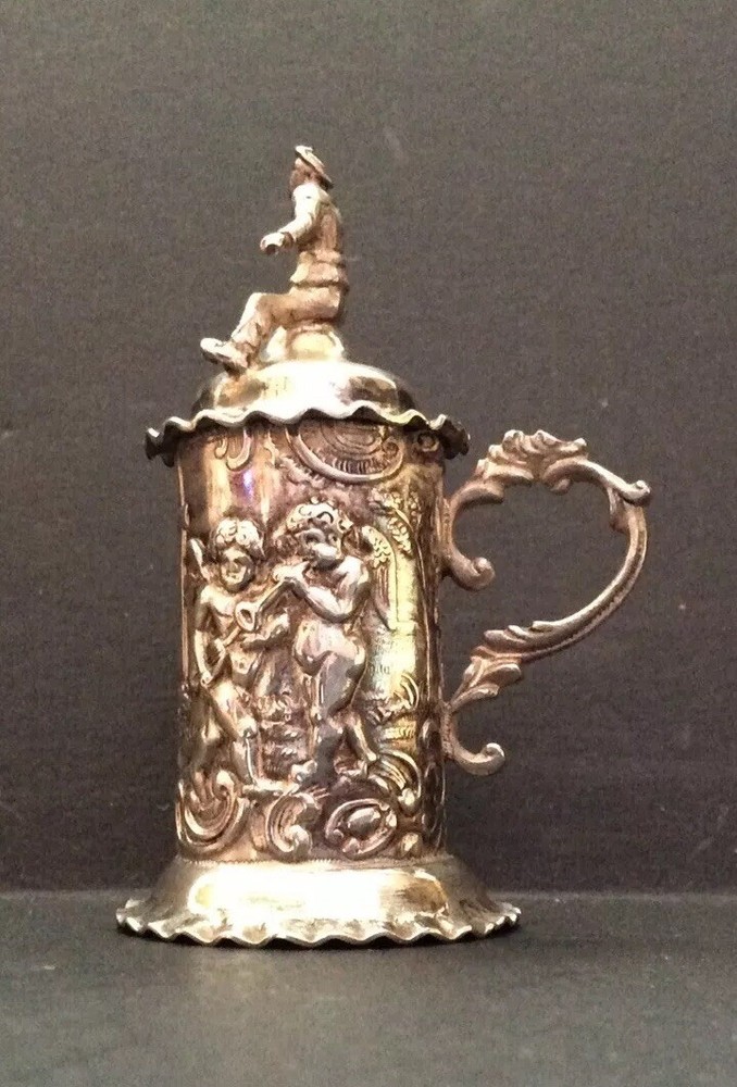 Miniature Dutch Silver Stein