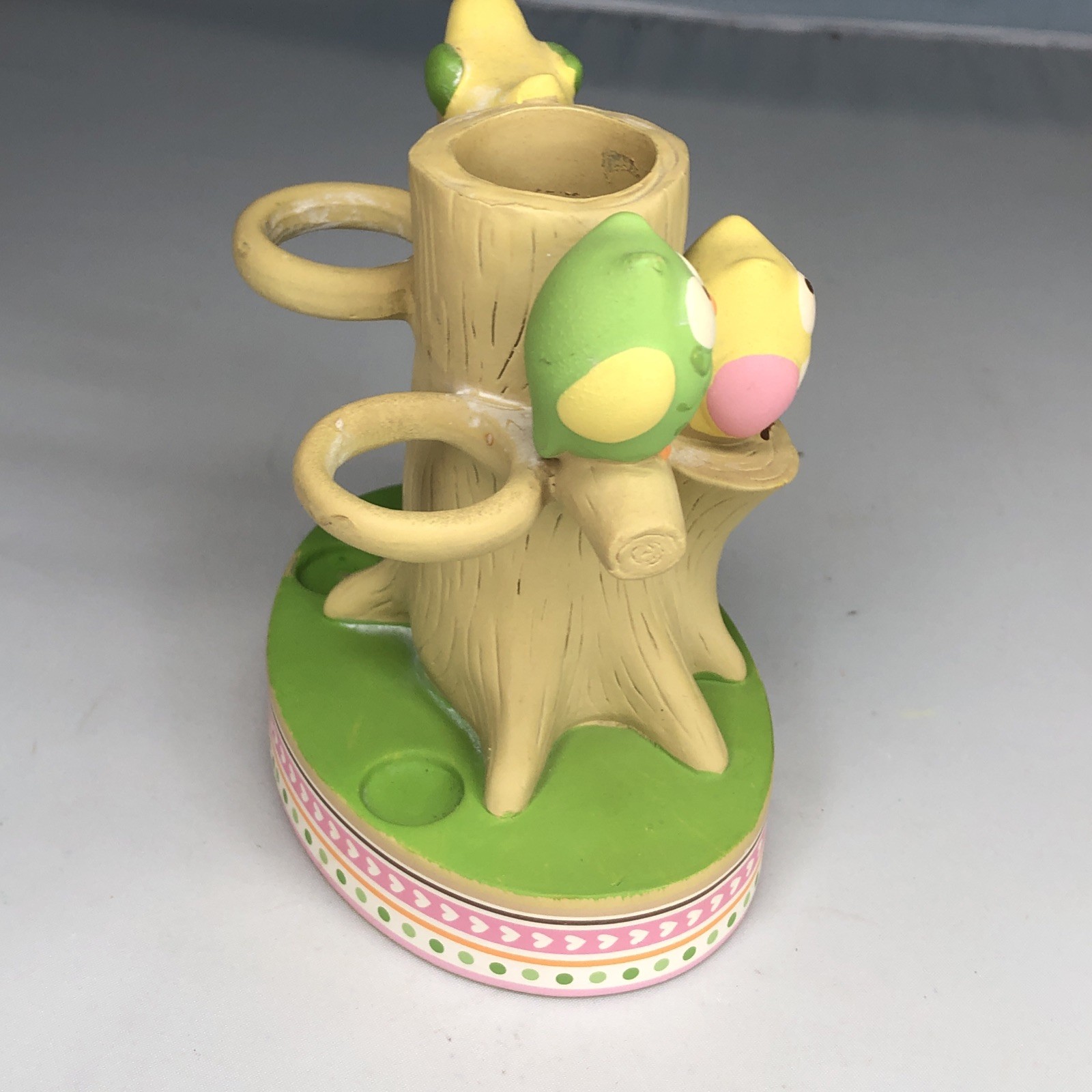 Circo Owls and Bird in Tree Resin Toothbrush Holder Retired Target 2012