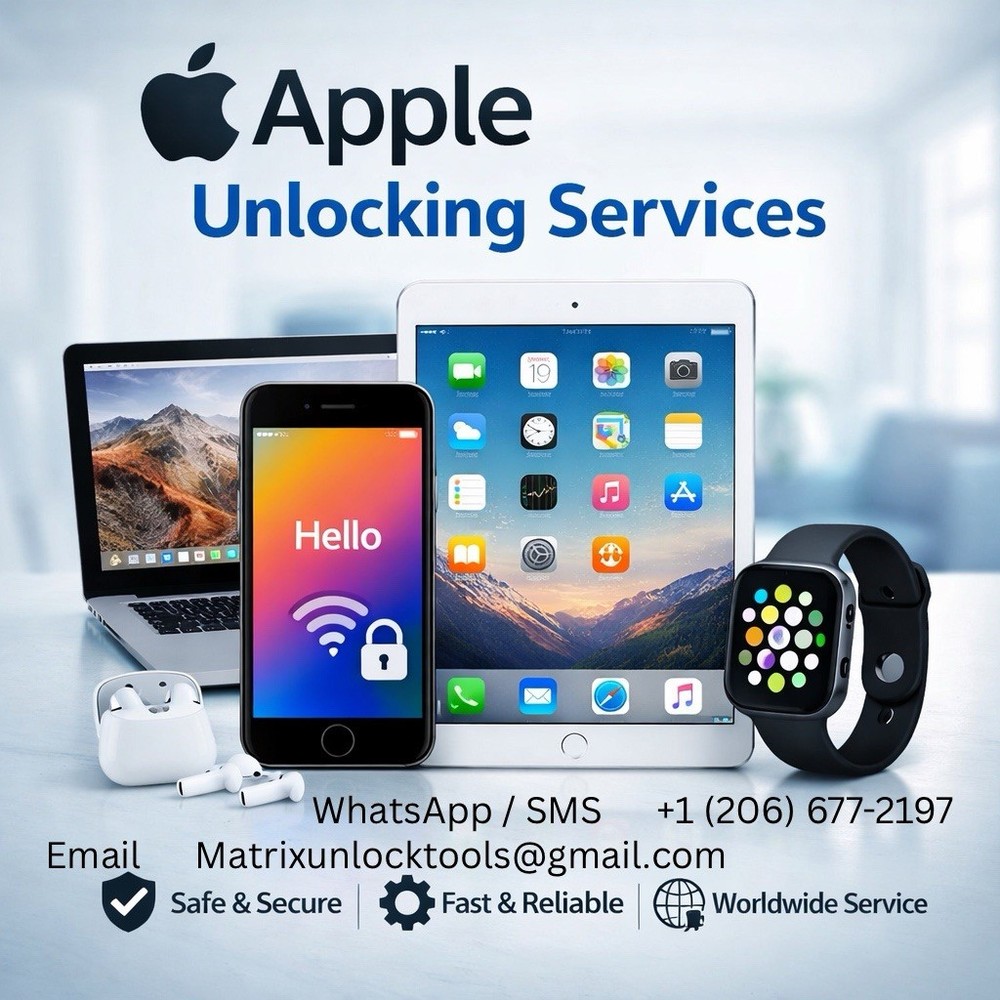 Apple Passcode Lock Find My iPhone Unlock & Removal PREMIUM SERVICE