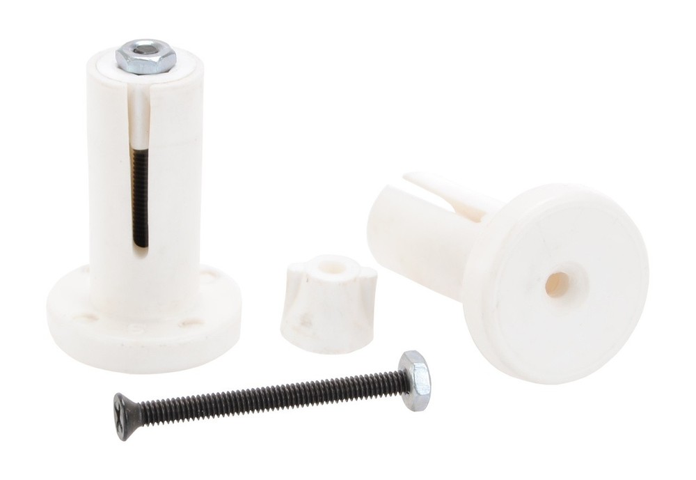 Jive Handle Trick Tips Bicycle Handlebar Bar Ends (PAIR) WHITE