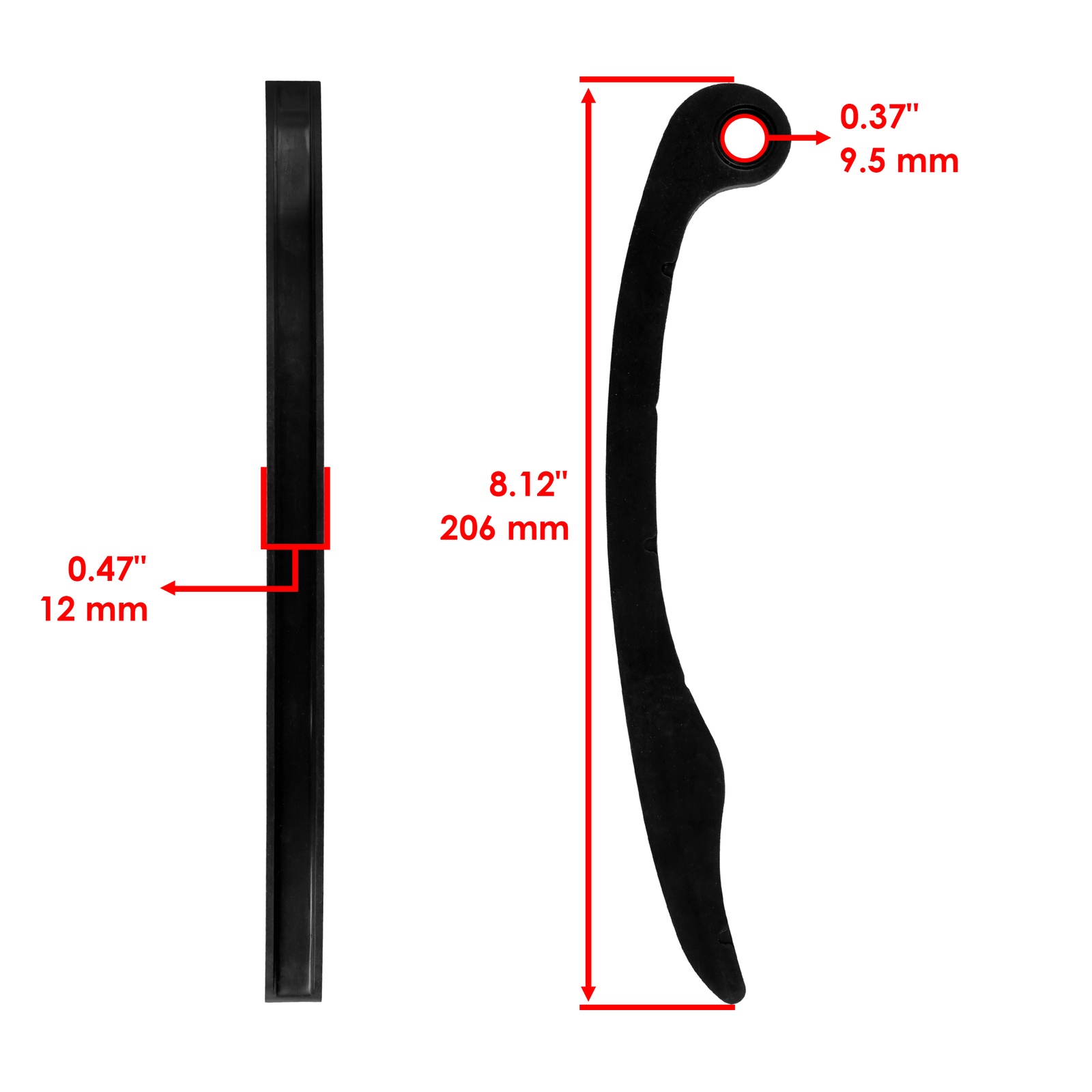 2x Cam Chain Guide for Can-Am Defender HD10 DPS XT XMR Rotax 2016-2022