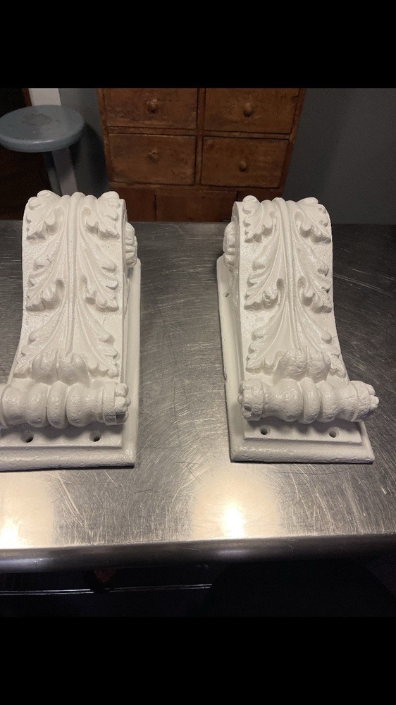 Antique Architectural Concrete Corbels/Sconces