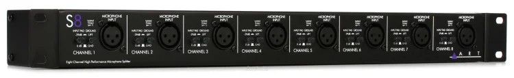 ART S8 8-channel Microphone Splitter