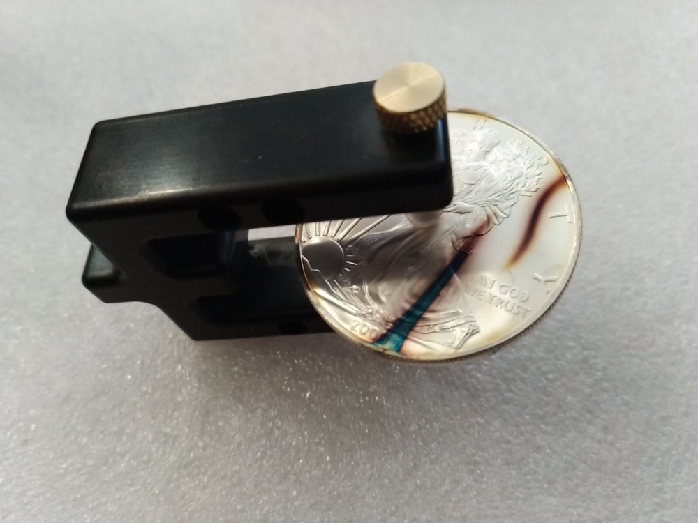 Primea Solid Copper Pinger for Silver Gold Coin Ping Test w/ Date Code & COA