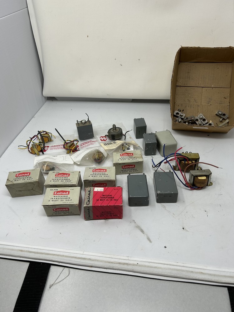 Audio transformers, UTC filters box of