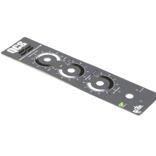 STAR 2M-Z18408 LABEL QCS 2-3 CONTROL PANEL IDENTIFICATION