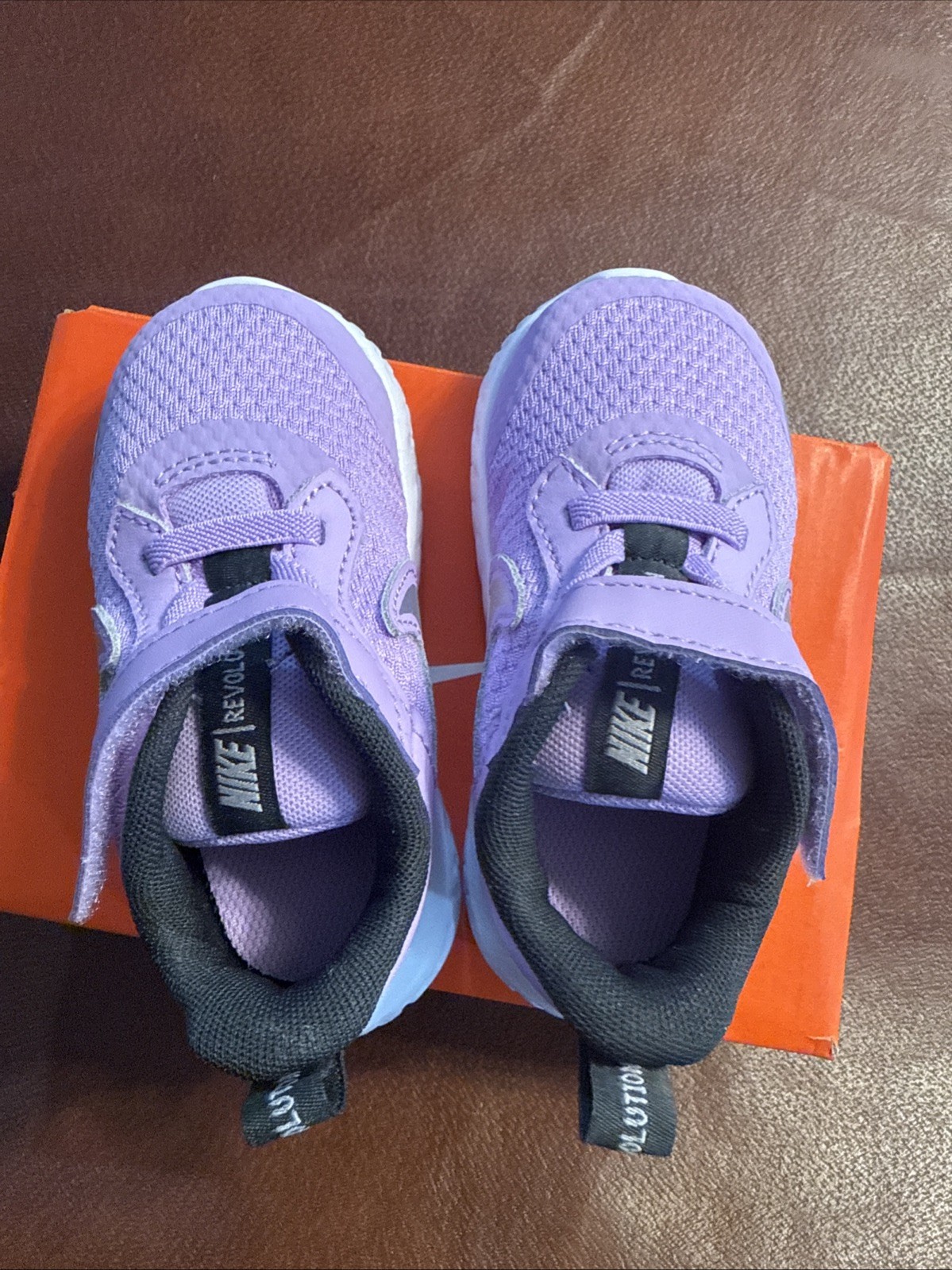 Nike Revolution 5 (TDV) “Lilac/Metallic Silver” - US 6c - BQ5673 509