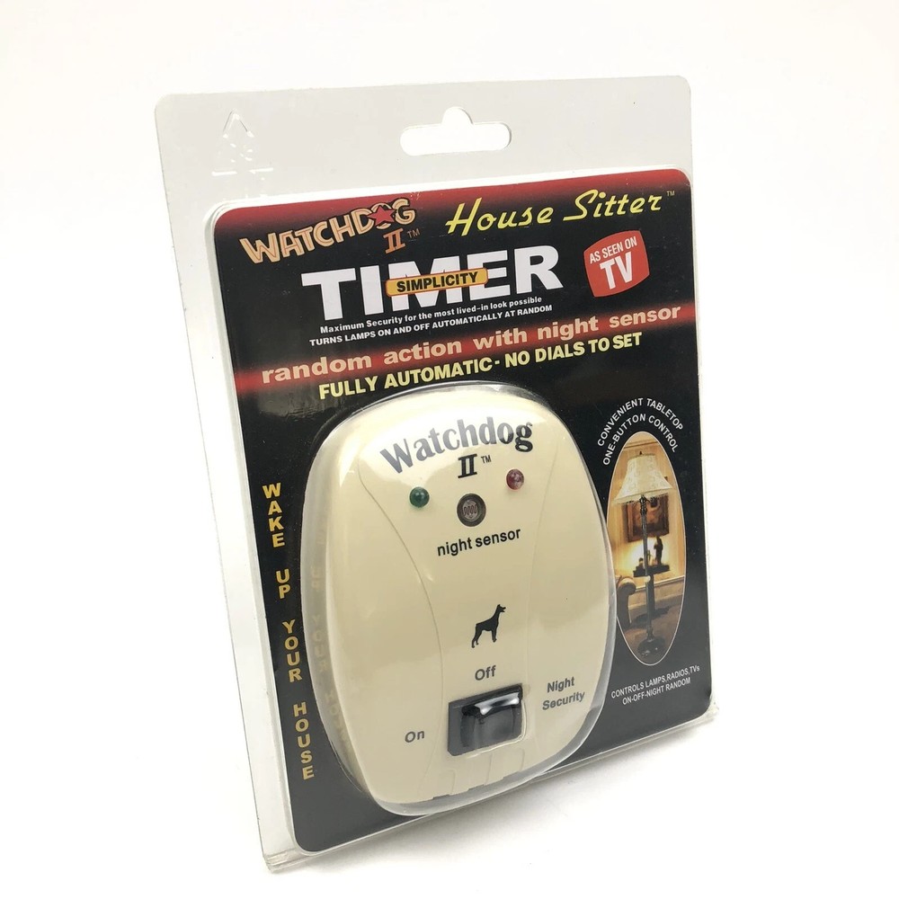New - WatchDog 2 II House Sitter Simplicity Timer Night Sensor