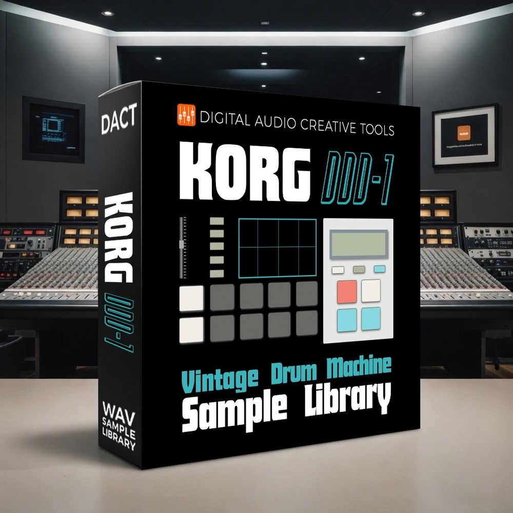 Korg DDD-1 Drum Machine Sample Library