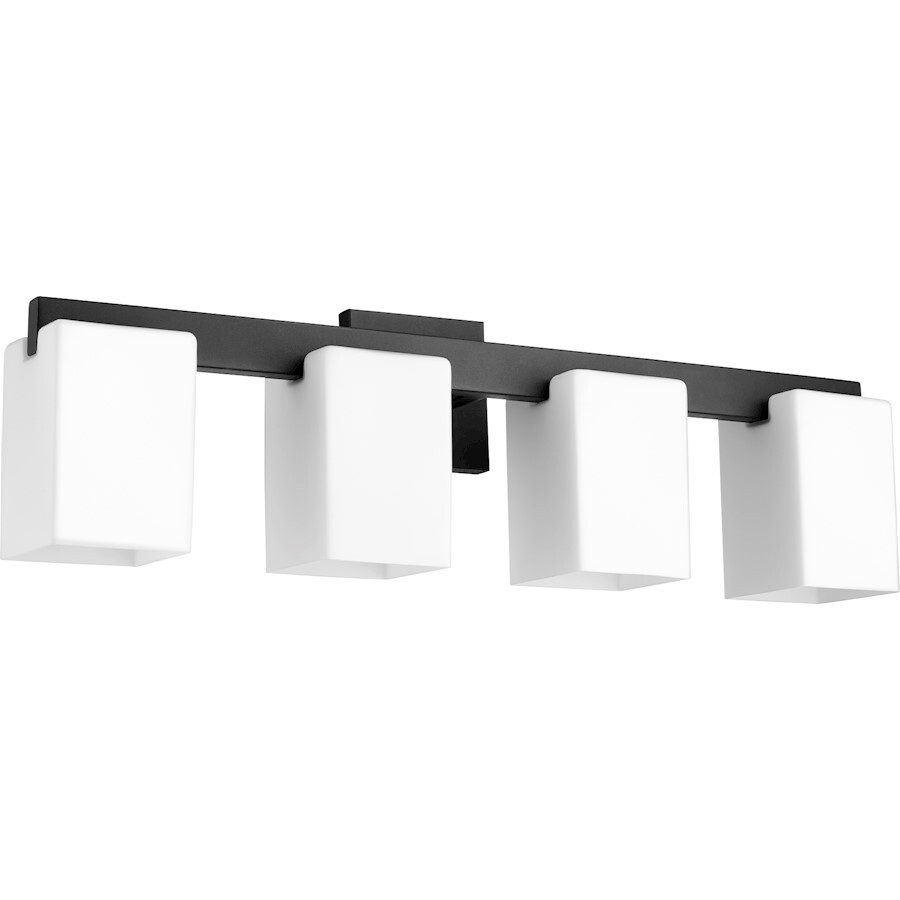 Quorum Modus 4 Light Vanity, Noir - 5076-4-69