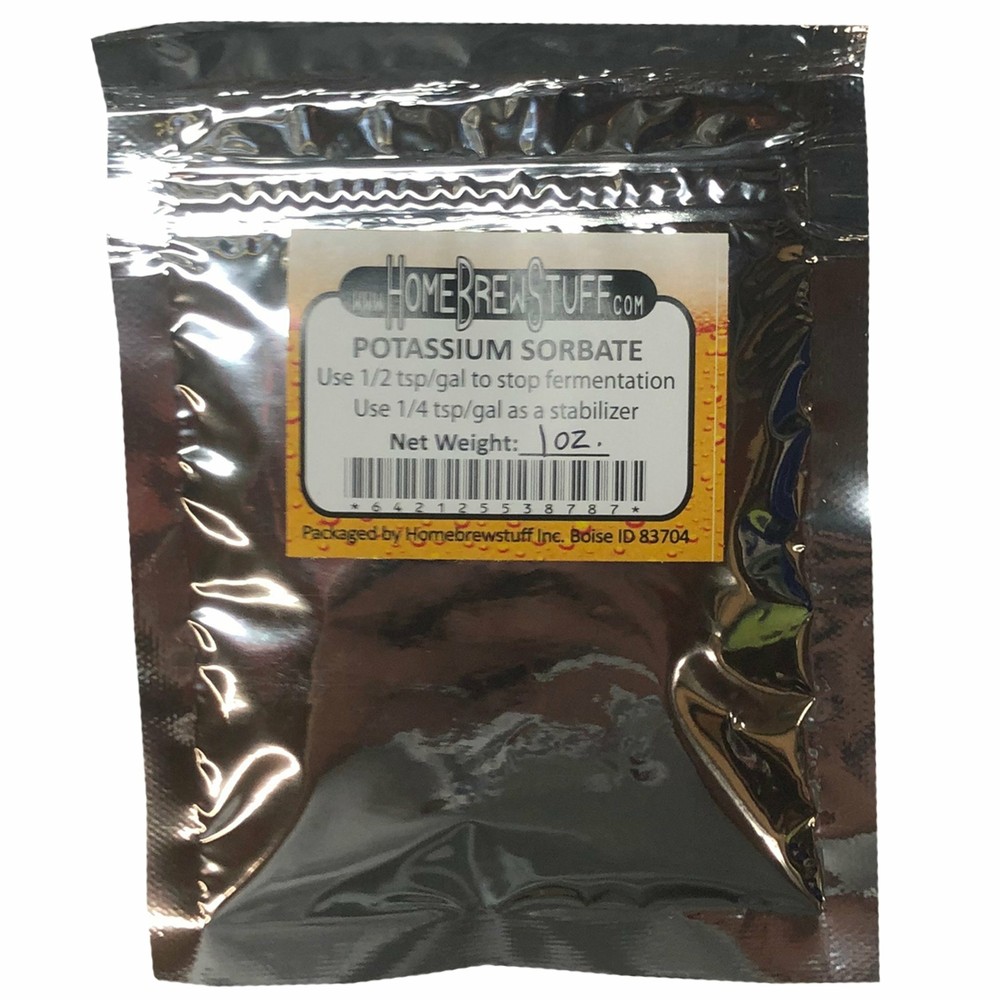 Potassium Sorbate 1.5oz Wine Making Mead Fermentation Stabilizer