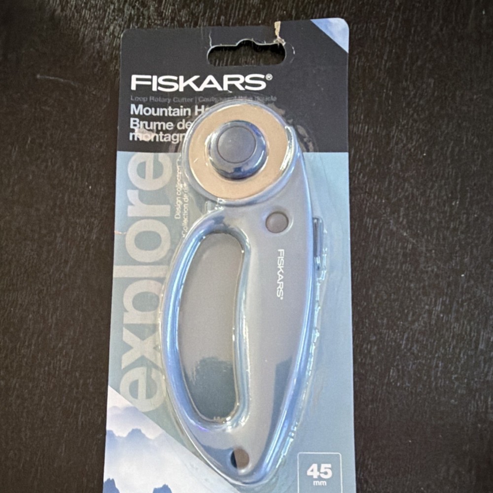 Fiskars Rotary Cutter 45mm Loop Mountain Handle 03-059251r1 Fabric Sewing