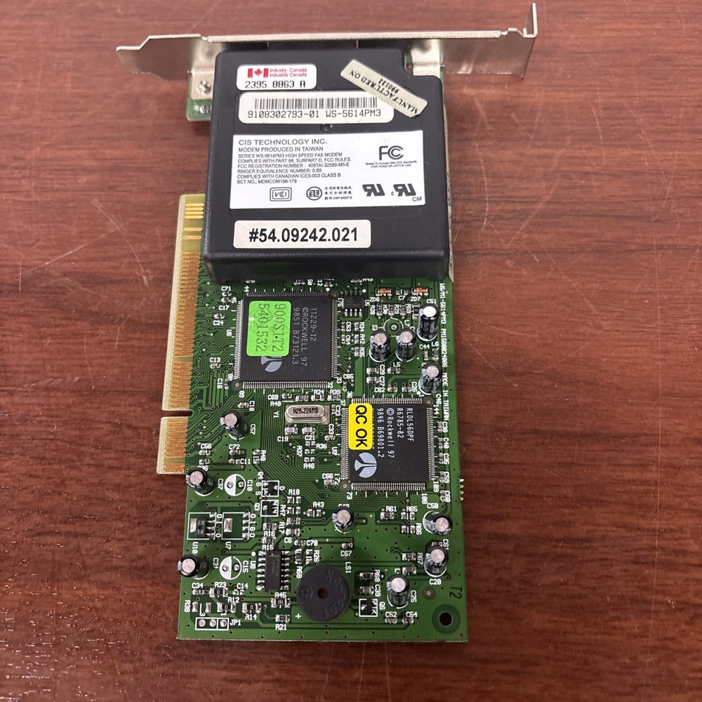 CIS Technology Modem PCI Card