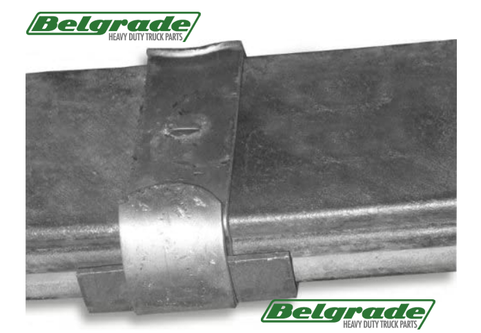 Leaf Spring Repair Clip with Cap 2-1/2in. (10 Pack)