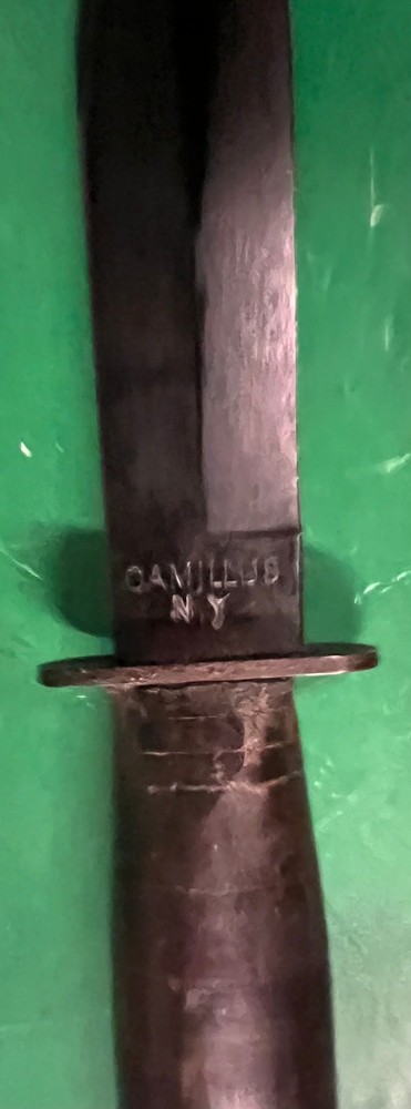US NAVY MKI COMBAT SURVIVAL KNIFE- CAMILLUS