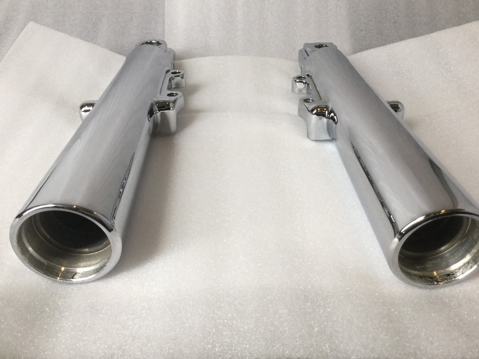 Harley TOURING ELECTRA GLIDE 2000 -2013 FLHR FLHX Chrome Fork Legs EXCHANGE