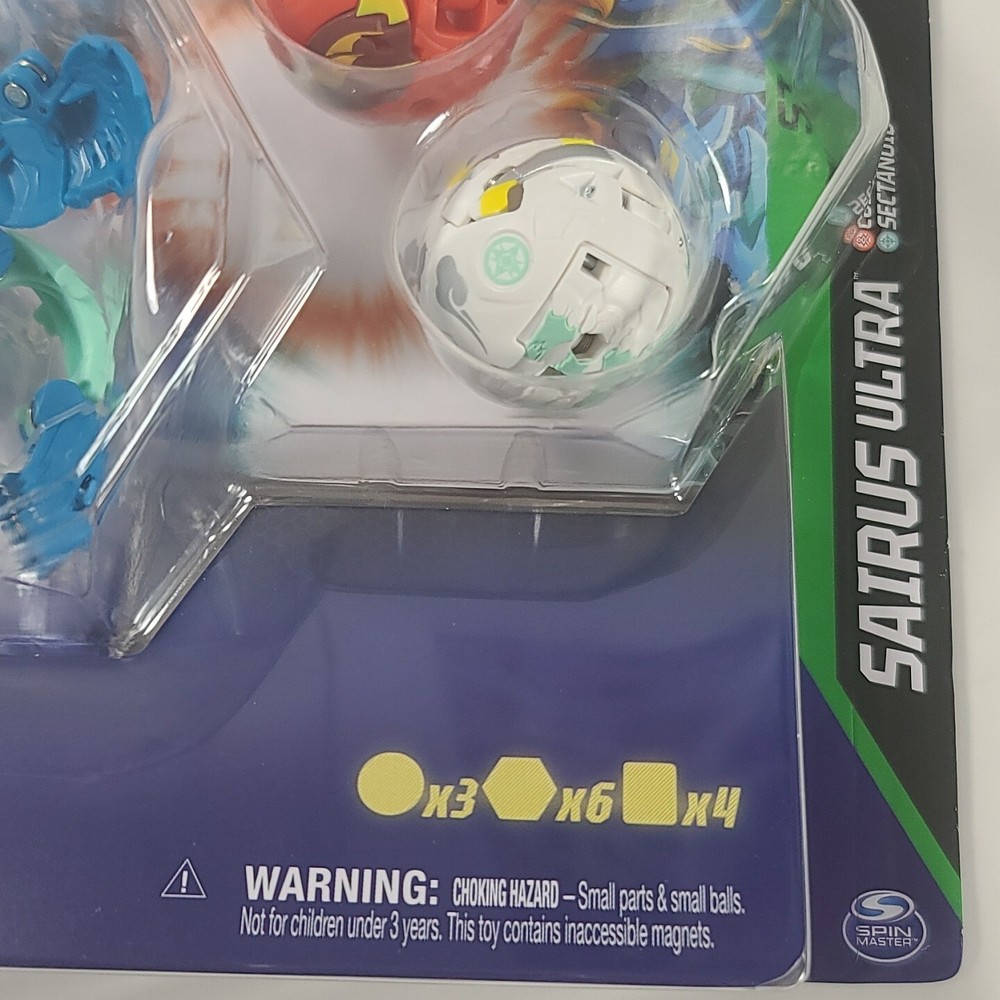 SpinMaster Bakugan Evolutions Sairus Ultra + Sectanoid & Colossus Starter Pack
