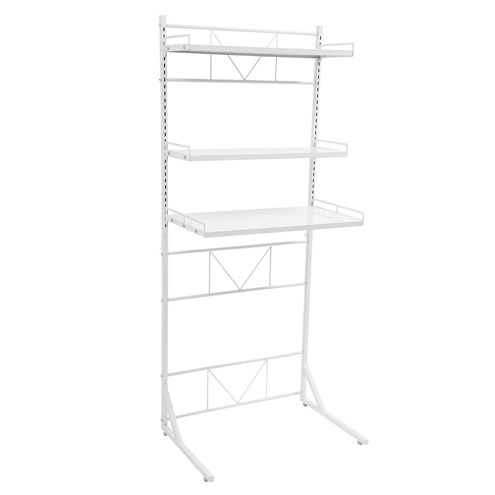Multi-functional Three Tier Washing Machine Shelf, Laundry Room Storage Shelf