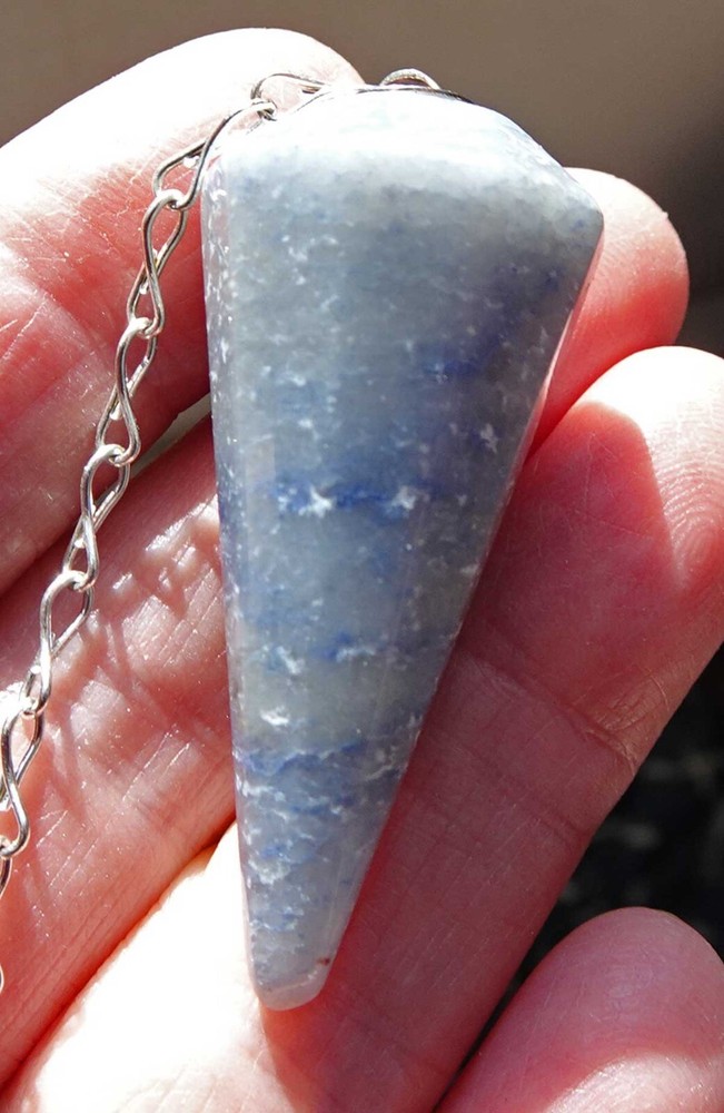 Blue Quartz Pendulum (Dumortierite) p20