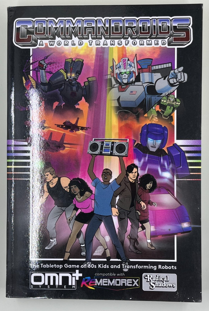 Commandroids: A World Transformed RPG