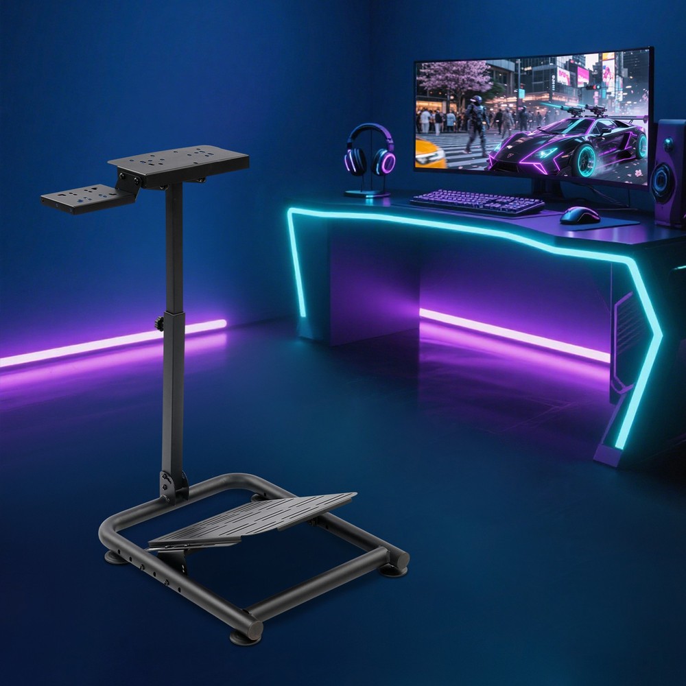 Adjustable Steering Wheel Stand, Folding Racing Simulator Stand