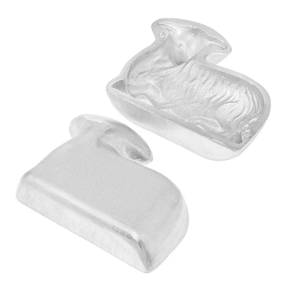 ALUMINUM EASTER MOLD "LAMB" FOR BAKING A FESTIVE ONE-PIECE LAMB CUPCAKE