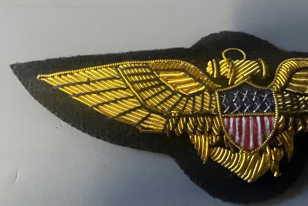 NAVAL AVIATOR GOLD BULLION WINGS