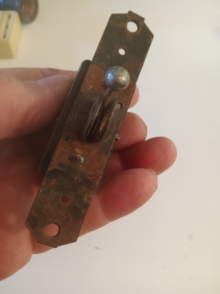 Vintage CH Two Position On Off Electric Switch With Locking Plate