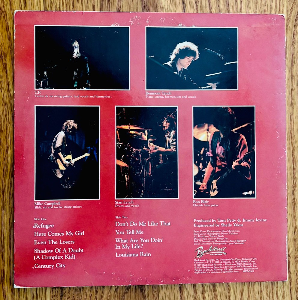 TOM PETTY Signed DAMN THE TORPEDOES Album Cover~Tom Petty And The Heartbreakers