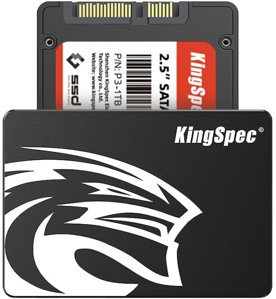 Compact 128GB SATA III Internal SSD - Fast Speeds, Easy Installation, Shockproof