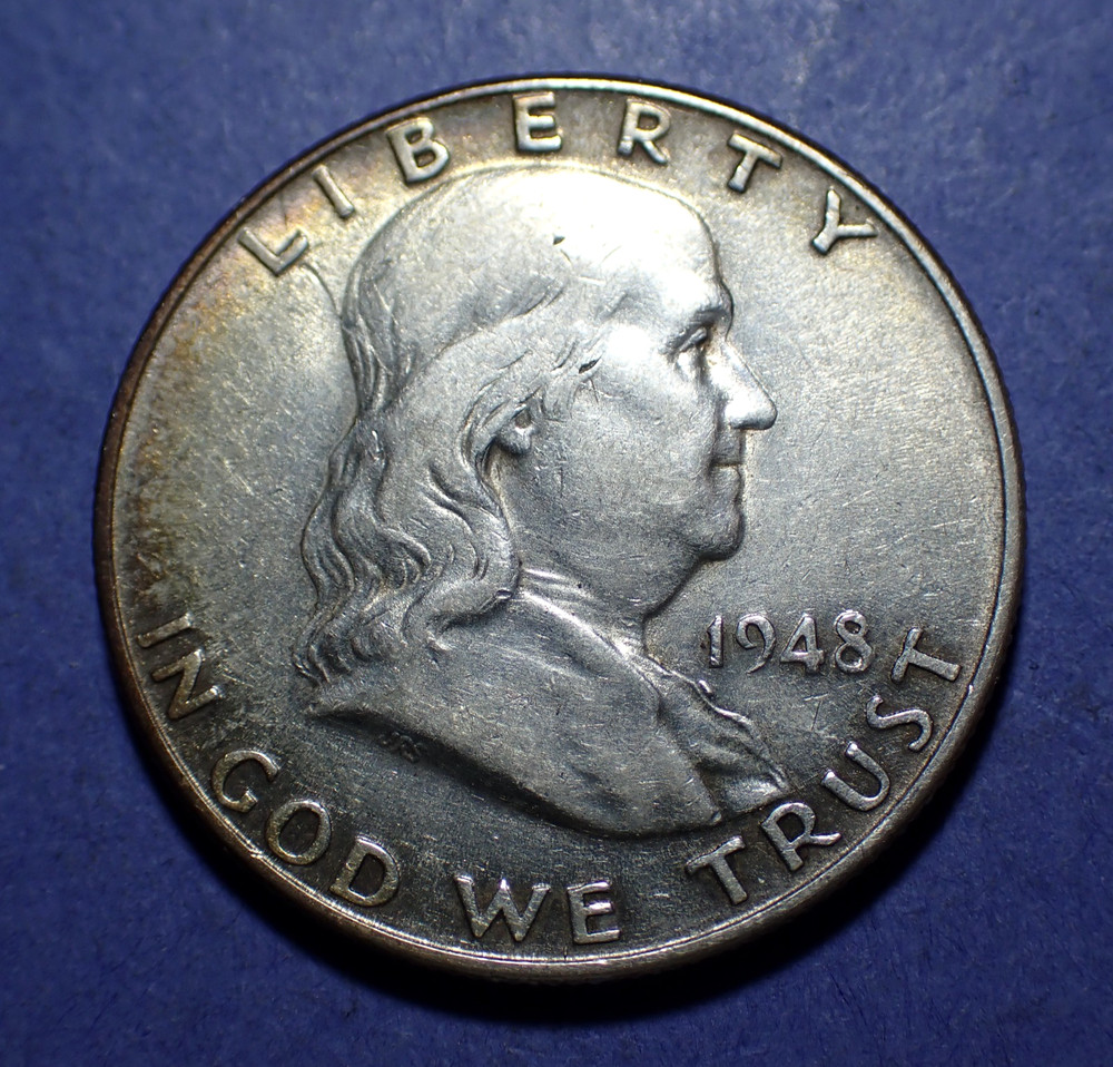1948 Franklin Half  VF+