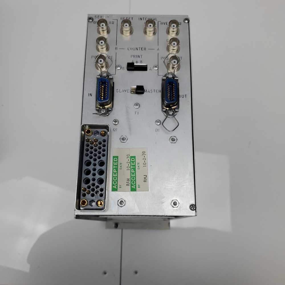 Vintage Ortec Model 715 Dual Counter/Timer NIM BIN Module