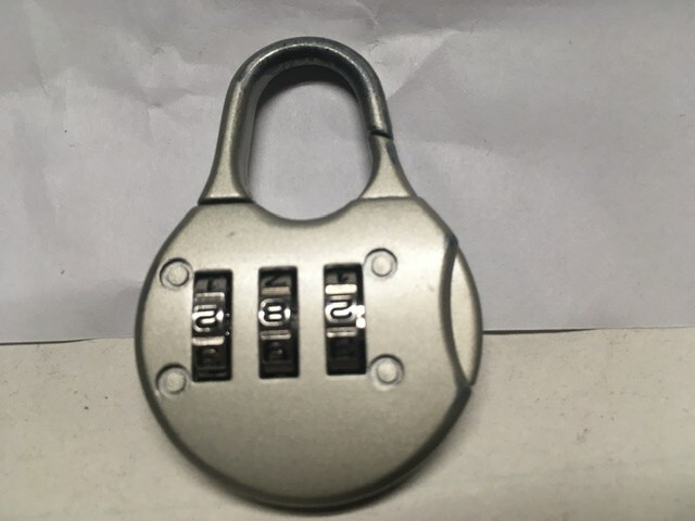Vintage Delsey Luggage Lock Bag Suitcase 3 digit code - working