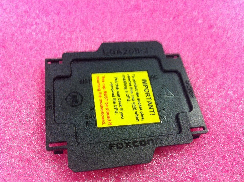 LOT 10 Pcs  ORIGINAL  FOXCONN  LGA2011-3  CPU SOCKET COVER
