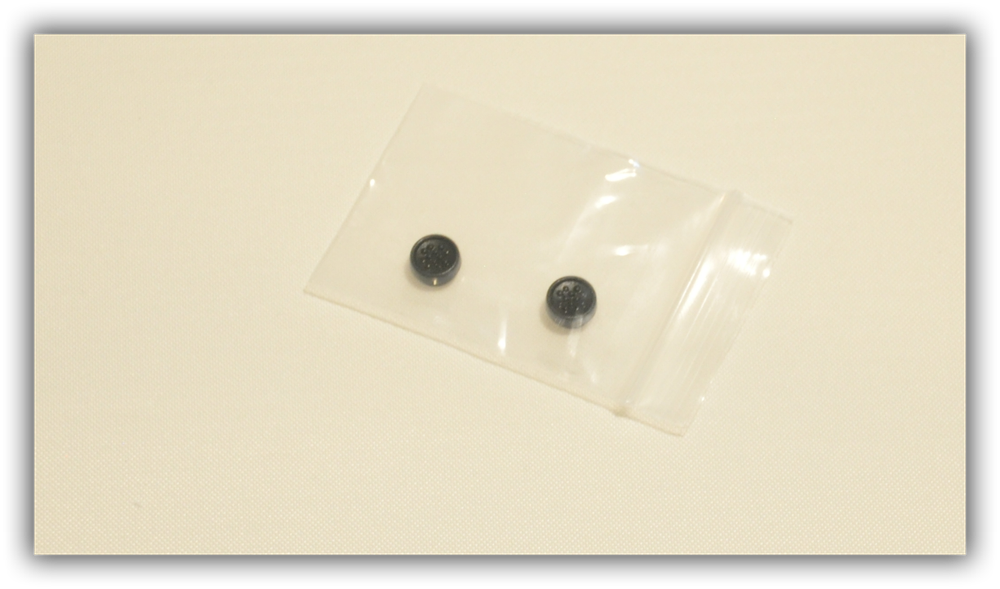 2 pcs NEW DELL BLACK LAPTOP KEYBOARD MOUSE STICK/POINT TRACKPOINT POINTER CAP