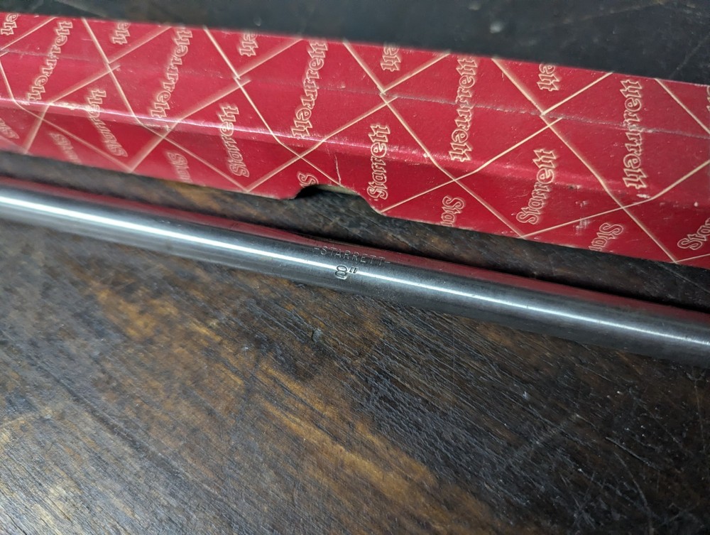 STARRETT END MEASURING ROD 6"