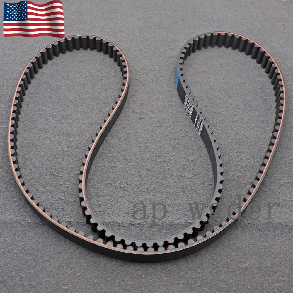 New Rear Drive Belt For Harley Davidson 24mm Pulleys 140T #PCCB-140-1
