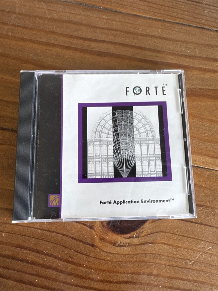 Forté Application Environment Software Inc Cd 1994 1995 Apple Faircom Objectivit