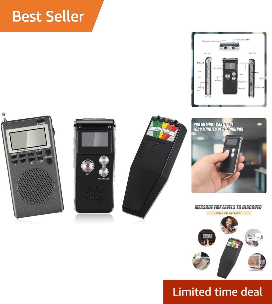 Ultimate Ghost Hunting Equipment Set: Record, Detect, and Communicate Spirits