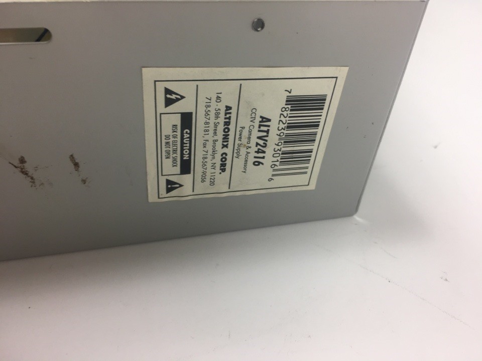 Altronix ALTV2416 Camera and Accessory power supply.